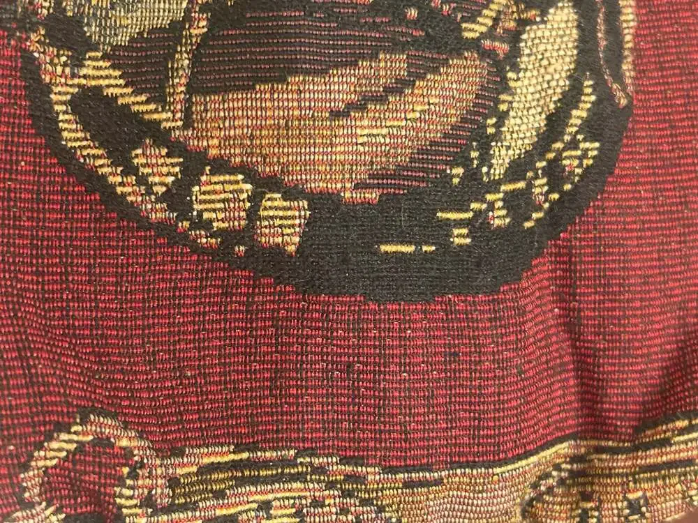 Gloria Rae Vintage Equestrian Tapestry Horse Motif Zippered Pouch Case